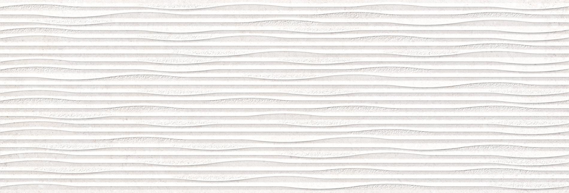 Плитка Peronda Versa White Waves R 33.3x100 см, поверхность матовая