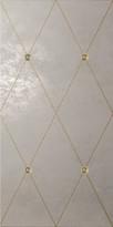 Плитка Petracers Ad Maiora Rhombus Fregio Oro Su Perla 50x100 см, поверхность полуматовая