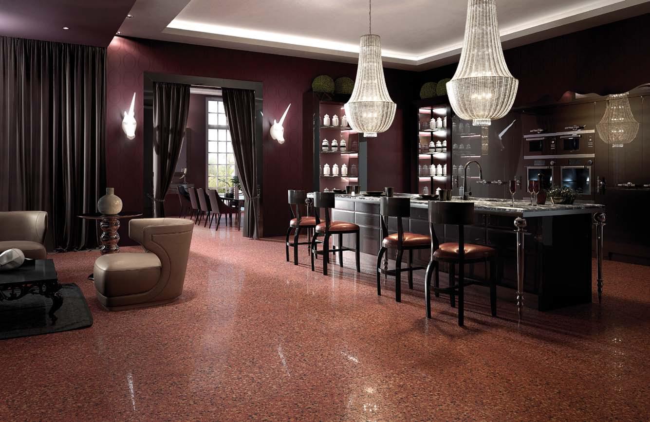 керамогранит фабрики Petracers коллекция Carnevale Veneziano