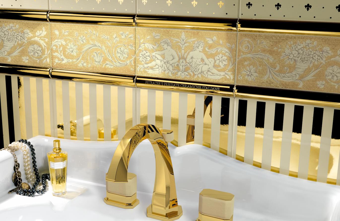 керамика фабрики Petracers коллекция Grand Elegance Gold