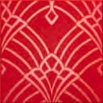Плитка Petracers Grand Elegance Rubino Deco Lampone Lustro Cromo 20x20 см, поверхность глянец