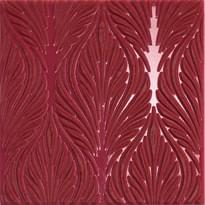 Плитка Petracers Grand Elegance Rubino Liberty Lampone 20x20 см, поверхность глянец, рельефная