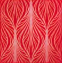 Плитка Petracers Grand Elegance Rubino Liberty Lampone Lustro Cromo 20x20 см, поверхность глянец