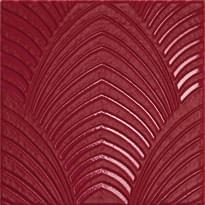 Плитка Petracers Grand Elegance Rubino Nuoveau Lampone 20x20 см, поверхность глянец, рельефная