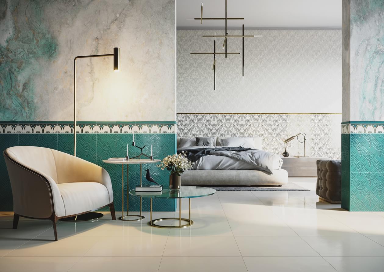 керамика фабрики Petracers коллекция Grand Elegance Rubino