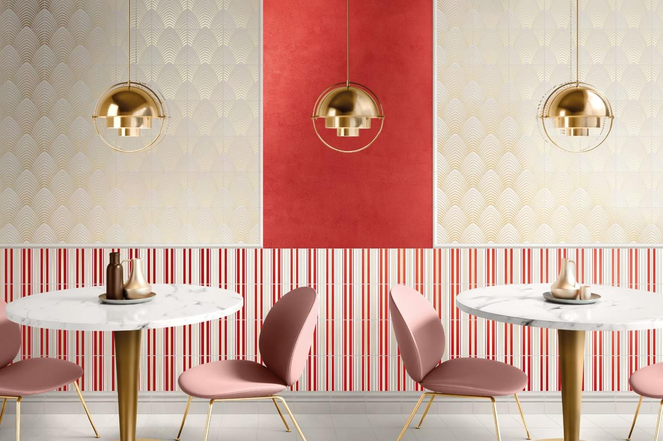 керамика фабрики Petracers коллекция Grand Elegance Rubino