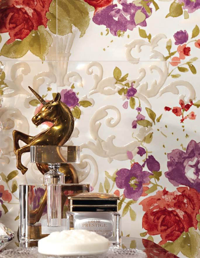 керамика фабрики Petracers коллекция Primavera Romana