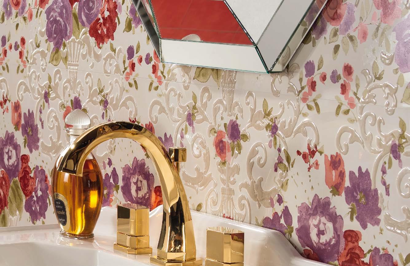 керамика фабрики Petracers коллекция Primavera Romana