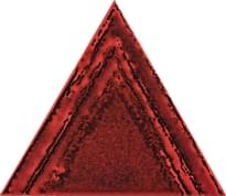 Плитка Petracers Triangolo Lui Rosso 17x17 см, поверхность глянец