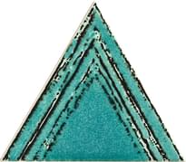 Плитка Petracers Triangolo Lui Verde 17x17 см, поверхность глянец