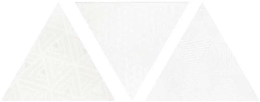 Petracers Triangolo Vibrazioni Bianco Lux 17x17