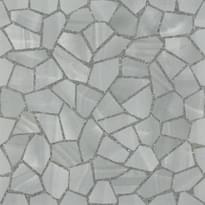 Плитка Piemme Ceramiche Bits And Pieces Ash Grain Facet Lev-Ret 60x60 см, поверхность полированная