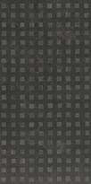 Плитка Piemme Ceramiche Bits And Pieces Pitch Black Quad Nat-Ret 30x60 см, поверхность матовая, рельефная