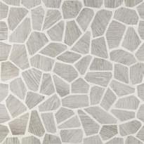 Плитка Piemme Ceramiche Bits And Pieces Powder Bone Facet Nat-Ret 60x60 см, поверхность матовая, рельефная
