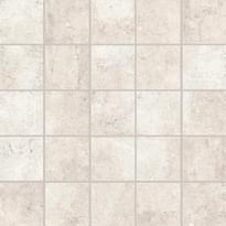 Плитка Piemme Ceramiche Castlestone Mosaico White Ret 30x30 см, поверхность матовая, рельефная