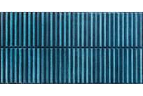 Плитка Piemme Ceramiche Homey Stripes Blue Glossy 30x60 см, поверхность глянец, рельефная