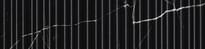 Плитка Piemme Valentino Majestic Brick Stripes Royal Nero Nat 7.5x30 см, поверхность матовая, рельефная