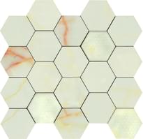 Плитка Piemme Valentino Majestic Hexagon Onyx 34x36 см, поверхность полированная
