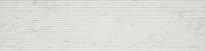 Плитка Piemme Valentino Majestic Stripes Apuanian White Nat 30x119.5 см, поверхность матовая, рельефная