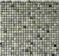 Плитка Pixel Mosaic Венеция Jet Green Матовая 30.5x30.5 см, поверхность матовая