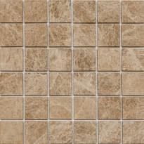 Плитка Pixel Mosaic Венеция Light Imperador Deep Brushed 30.5x30.5 см, поверхность матовая