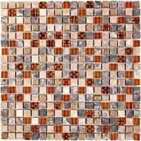 Плитка Pixel Mosaic Камень и Стекло PIX720 30x30 см, поверхность глянец