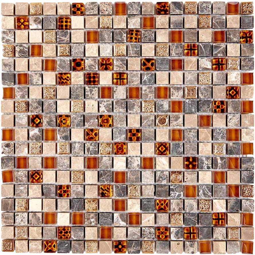 Pixel Mosaic Камень и Стекло PIX720 30x30