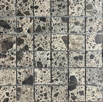 Плитка Pixel Mosaic Мрамор Dark Emperador 48x48 30.5x30.5 см, поверхность матовая