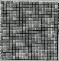 Плитка Pixel Mosaic Мрамор Ice Grey 15х15 мм Матовая 30.5x30.5 см, поверхность матовая