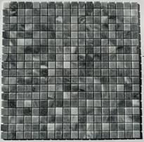 Плитка Pixel Mosaic Мрамор Ice Grey 15х15 мм Полированная 30.5x30.5 см, поверхность полированная