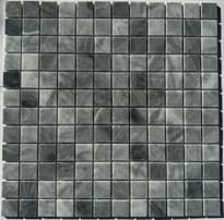 Плитка Pixel Mosaic Мрамор Ice Grey 23х23 мм Полированная 30.5x30.5 см, поверхность полированная