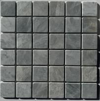 Плитка Pixel Mosaic Мрамор Ice Grey 48х48 мм Матовая 30.5x30.5 см, поверхность матовая