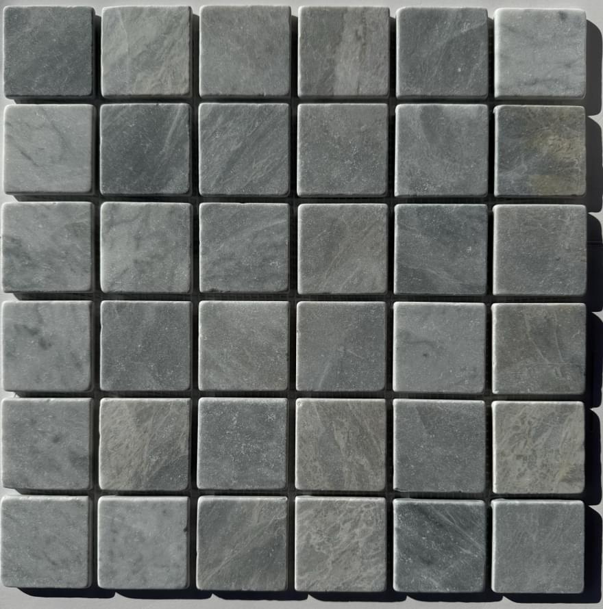 Pixel Mosaic Мрамор Ice Grey 48х48 мм Матовая 30.5x30.5