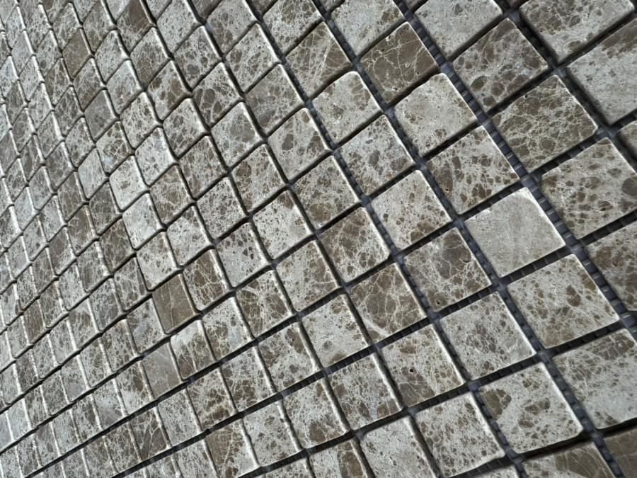Pixel Mosaic Мрамор Light Emperador 23x23 30.5x30.5 Pixel Mosaic Мрамор Light Emperador 23x23 30.5x30.5