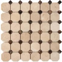 Плитка Pixel Mosaic Мрамор PIX212 30.5x30.5 см, поверхность глянец