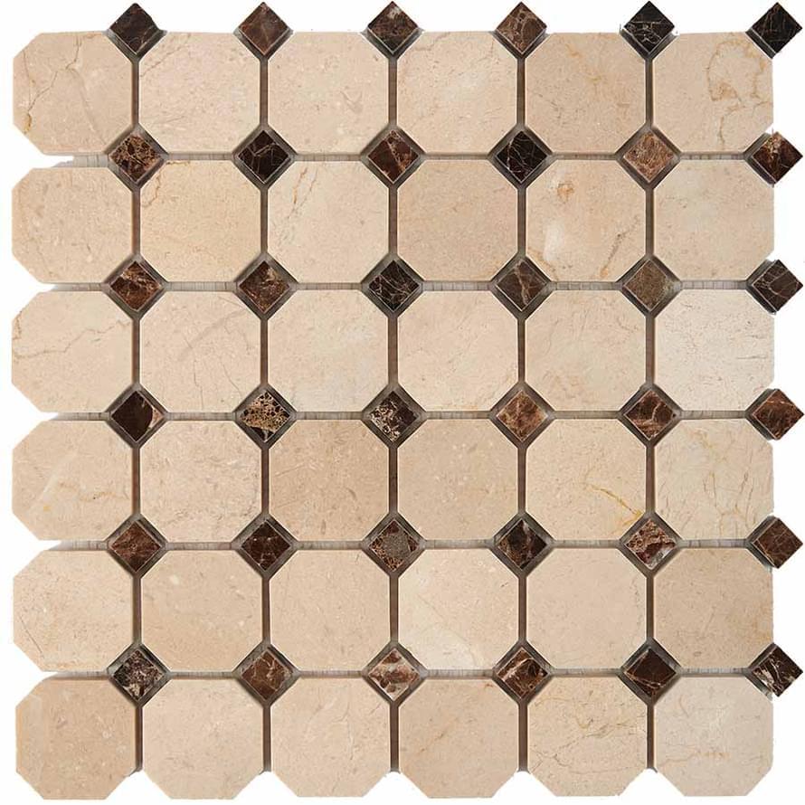 Плитка Pixel Mosaic Мрамор PIX212 Распродажа 30.5x30.5 см, поверхность глянец