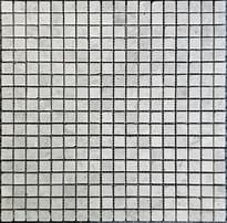 Плитка Pixel Mosaic Мрамор Tundra Grey 15х15 мм Матовая 30.5x30.5 см, поверхность матовая