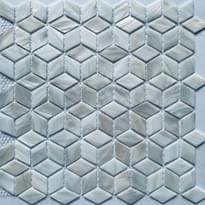 Плитка Pixel Mosaic Перламутр Super White 25Х40 мм 27.8x29.2 см, поверхность глянец