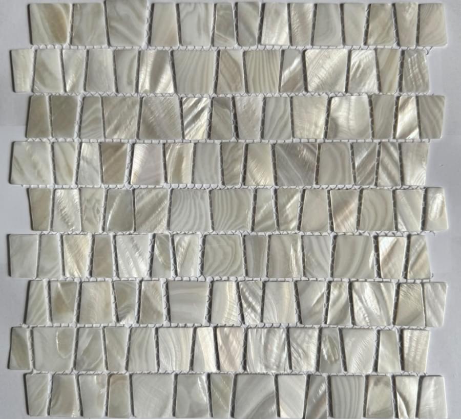 Плитка Pixel Mosaic Перламутр Чип Произвольный 28.5x28.5 см, поверхность глянец