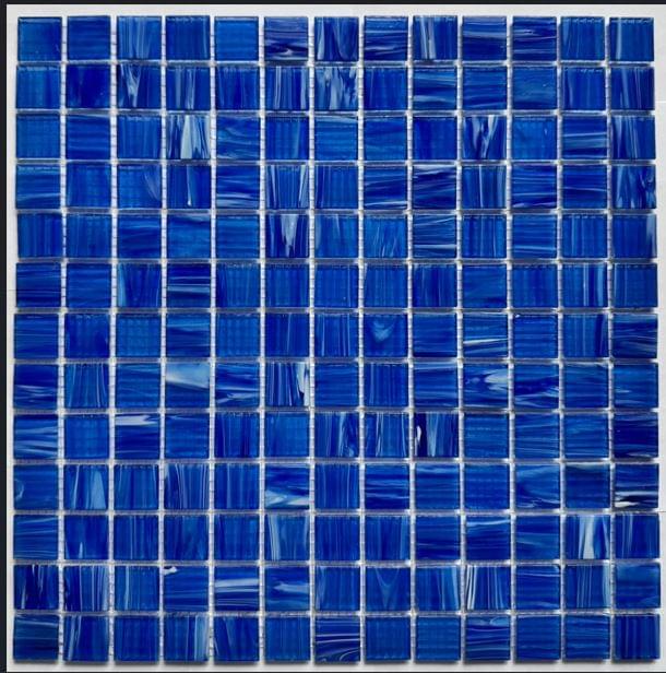 Плитка Pixel Mosaic Стекло Pix 138 Чип 23X23 мм 32.7x32.7 см, поверхность глянец
