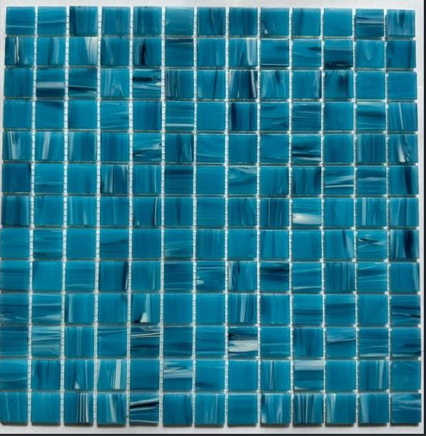 Плитка Pixel Mosaic Стекло Pix 139 Чип 23X23 мм 32.7x32.7 см, поверхность глянец