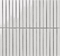 Плитка Porcelain Mosaic Strip Mosaic 1.5Х14.5 Белый Глянцевый 29.4x31.3 см, поверхность глянец