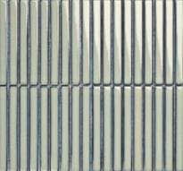 Плитка Porcelain Mosaic Strip Mosaic 1.5Х14.5 Салатный Глянцевый 29.4x31.3 см, поверхность глянец