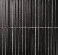 Плитка Porcelain Mosaic Strip Mosaic 1.5Х14.5 Черный Матовый 29.4x31.3 см, поверхность матовая