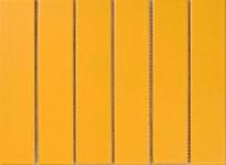 Плитка Porcelain Mosaic Strip Mosaic 4.5X19.5 Желтая Матовая 19.5x28.8 см, поверхность матовая