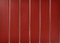 Плитка Porcelain Mosaic Strip Mosaic 4.5X19.5 Красная Матовая Y45P846 19.5x28.8 см, поверхность матовая