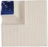Плитка Porcelain Mosaic Swimming Pools Угловой Элемент Y16 Бежевый-Синий Zz 11.5x11.5 см, поверхность микс, рельефная
