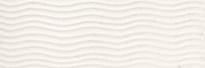 Плитка Porcelanite Dos 9529 White Relieve Elypse Ret 30x90 см, поверхность матовая
