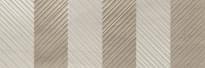 Плитка Porcelanite Dos Sakai Taupe Relieve Hiroki 30x90 см, поверхность матовая, рельефная
