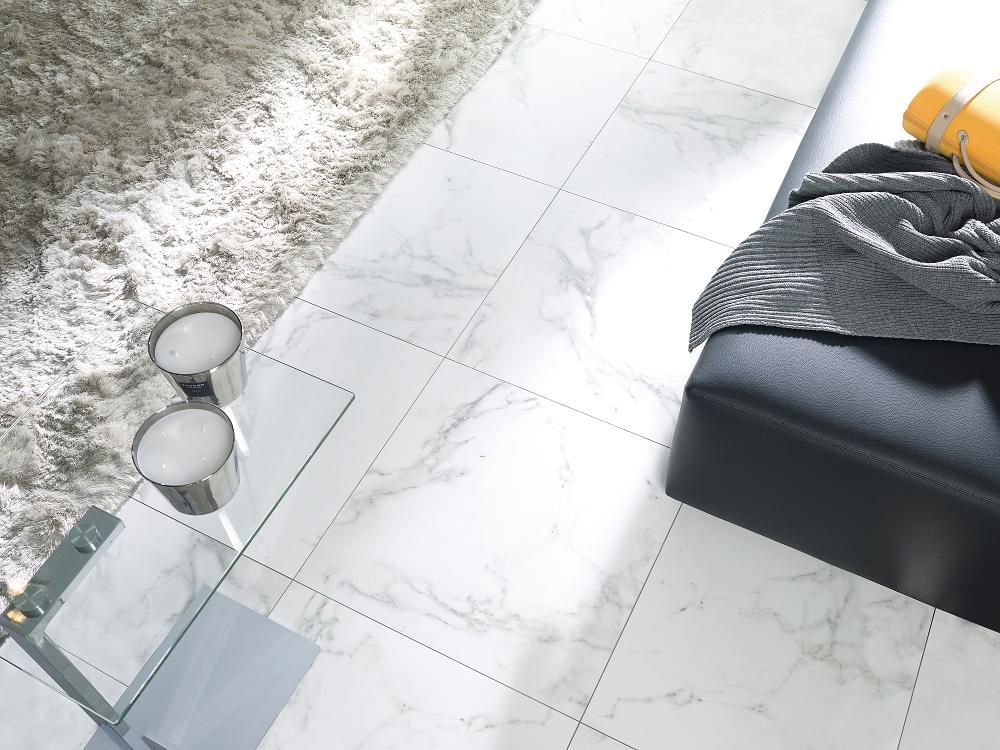керамогранит фабрики Porcelanosa коллекция Carrara Blanco